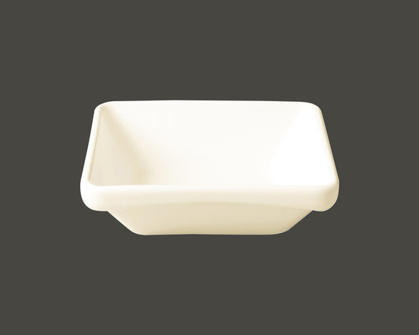 SQUARE DISH, 4.35"L, 4.35"W, 7.1 OZ, IVORIS_0