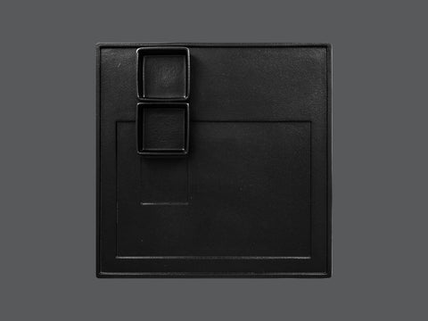 SQUARE DISH - ASA, 2.55"L, 2.55"W, BLACK_4