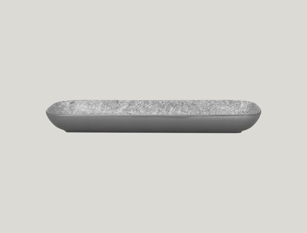 RECTANGULAR DISH, 13"L, 4.35"W, GREY_0