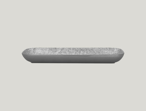 RECTANGULAR DISH, 13"L, 4.35"W, GREY_0