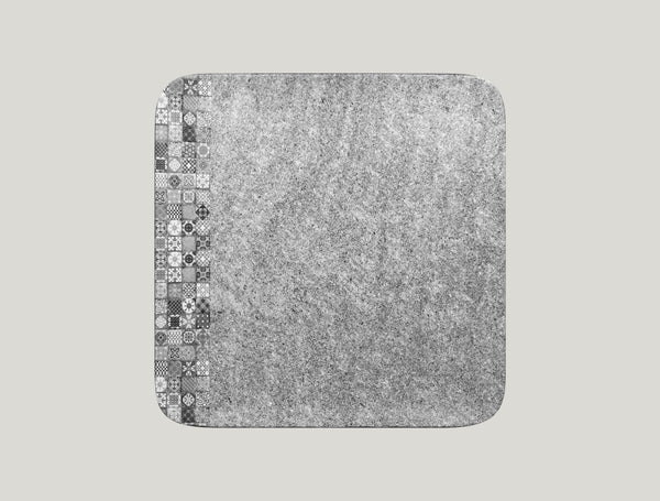 SQUARE PLATE, 11.8"L, 11.8"W, GREY_0