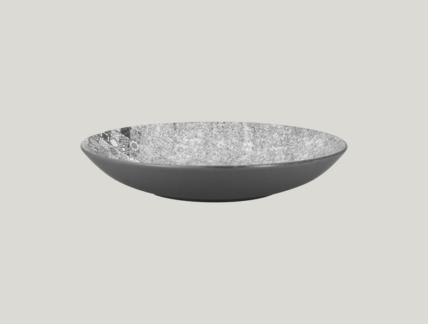 DEEP COUPE PLATE, 10.25"D, 1.95"H, 40.6 OZ, GREY_0