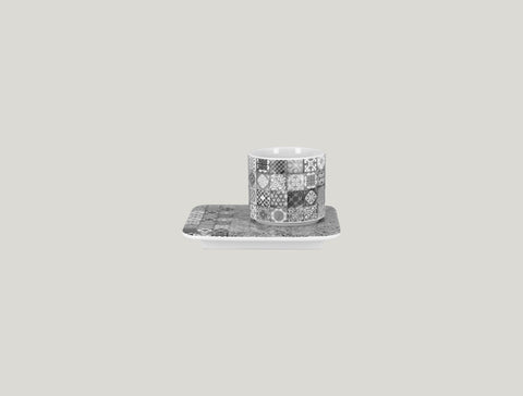 ESPRESSO CUP WITHOUT HANDLE, 2.35"D, 2.25"H, 3.7 OZ, GREY_1