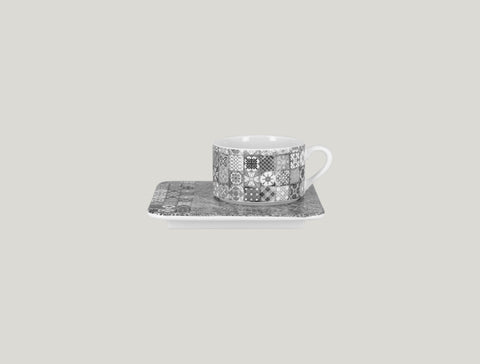 COFFEE/TEA CUP, 3.15"D, 1.95"H, 5.75 OZ, GREY_1