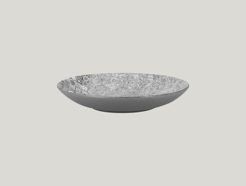 DEEP COUPE PLATE, 9.5"D, 1.55"H, 23.35 OZ, GREY_0