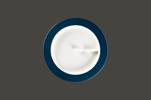 PLATE, 9.1"D, WHITE WITH BLUE RIM_4