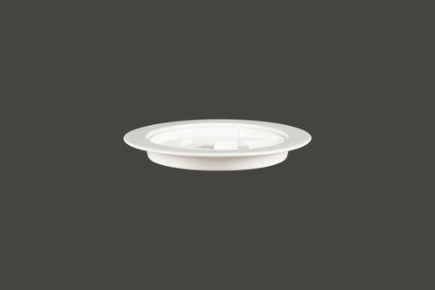 PLATE WITH RIM, 9.1"D, WHITE_1