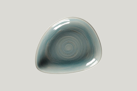 ORGANIC DEEP PLATE, 9.44"L, 7.7"W, SAPPHIRE_1