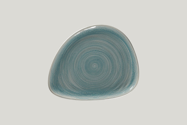 ORGANIC FLAT PLATE, 9.48"L, 7.67"W, SAPPHIRE_0