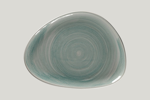 ORGANIC FLAT PLATE, 12.83"L, 9.8"W, SAPPHIRE_0