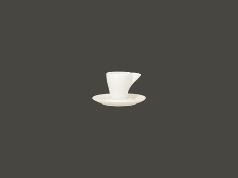 ESPRESSO CUP WITH SOLID HANDLE - SWIRLS, 2.35 OZ, IVORIS_2