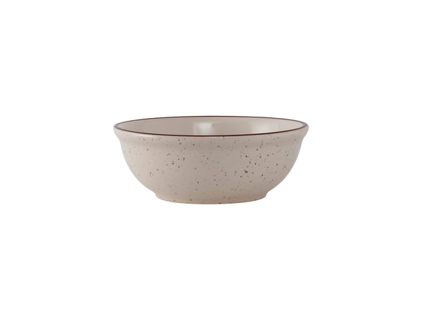 Tuxton Nappie Nappie Bowl 5 ⅞" x 2 ⅛" Bahamas Eggshell Brown Speckles_0