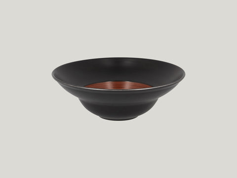 EXTRA DEEP ROUND PLATE, 10.25"D, 16.25 OZ, WALNUT_0