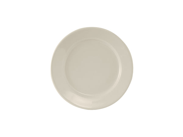 Tuxton Round Plate 5 ½" Reno Eggshell Rolled Edge_0