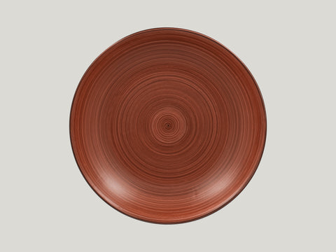 DEEP COUPE PLATE, 11.8"D, 64.25 OZ, WALNUT_1