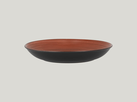 DEEP COUPE PLATE, 11.8"D, 64.25 OZ, WALNUT_0