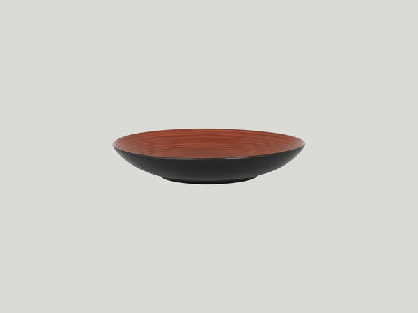 DEEP COUPE PLATE, 9.05"D, 23.35 OZ, WALNUT_0