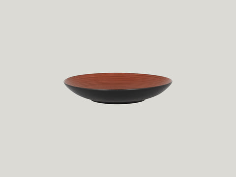 DEEP COUPE PLATE, 9.05"D, 23.35 OZ, WALNUT_0