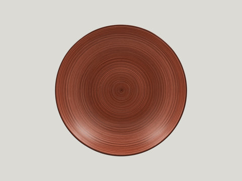 DEEP COUPE PLATE, 11"D, 42.25 OZ, WALNUT_1