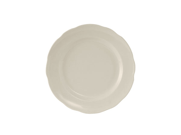Tuxton Plate 6 ⅜" Shell Eggshell Scalloped