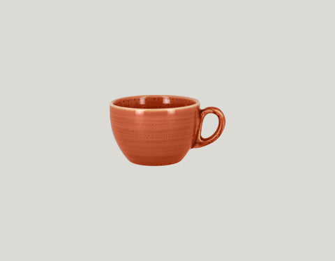 COFFEE CUP, 3.55"D, 2.4"H, 7.8 OZ, CORAL_0