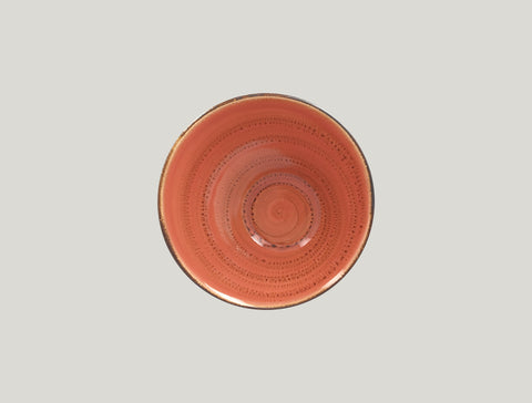 ASYMMETRIC BOWL, 8.65"D, 3.55"H, 22 OZ, CORAL_1