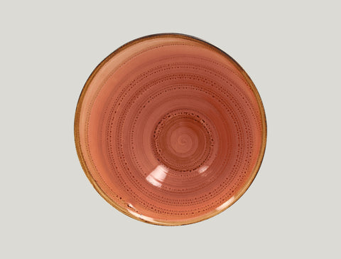 ASYMMETRIC BOWL, 11.4"D, 5.5"H, 54.1 OZ, CORAL_1