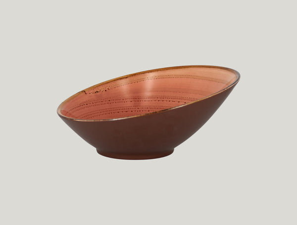 ASYMMETRIC BOWL, 11.4"D, 5.5"H, 54.1 OZ, CORAL_0