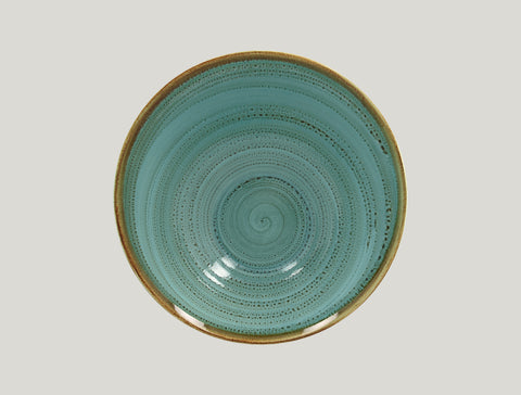 ASYMMETRIC BOWL, 11.4"D, 5.5"H, 54.1 OZ, LAGOON_1
