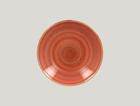 DEEP COUPE PLATE, 10.25"D, 1.95"H, 40.6 OZ, CORAL_1