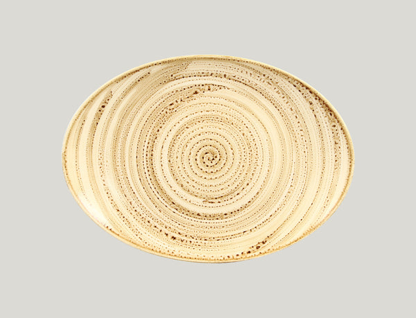 OVAL PLATTER, 12.6"L, 9.5"W, BEACH_0