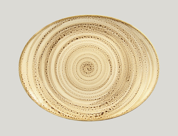 OVAL PLATTER, 14.15"L, 10.65"W, BEACH_0