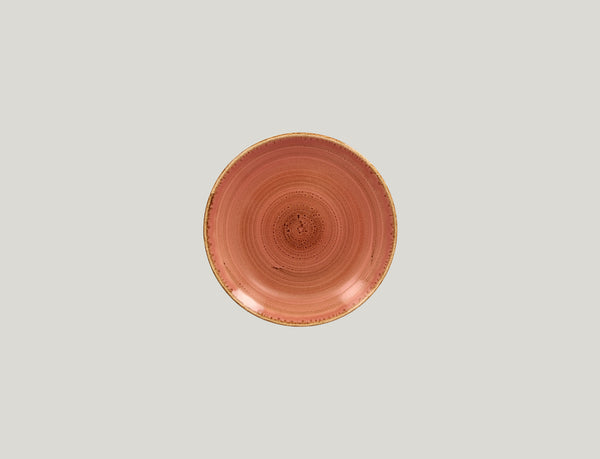 FLAT COUPE PLATE, 5.9"D, CORAL_0