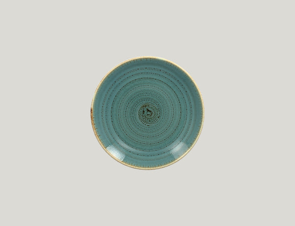 FLAT COUPE PLATE, 7.1"D, LAGOON_0