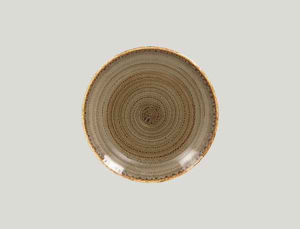 FLAT COUPE PLATE, 8.25"D, ALGA_0