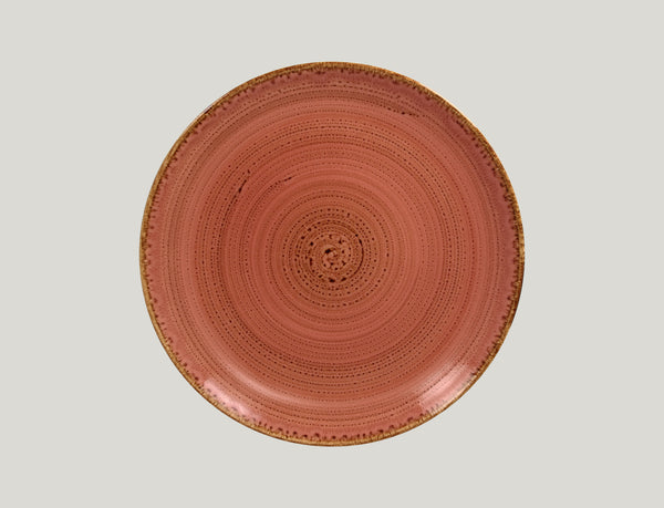 FLAT COUPE PLATE, 10.65"D, CORAL_0