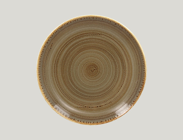 FLAT COUPE PLATE, 11"D, ALGA_0