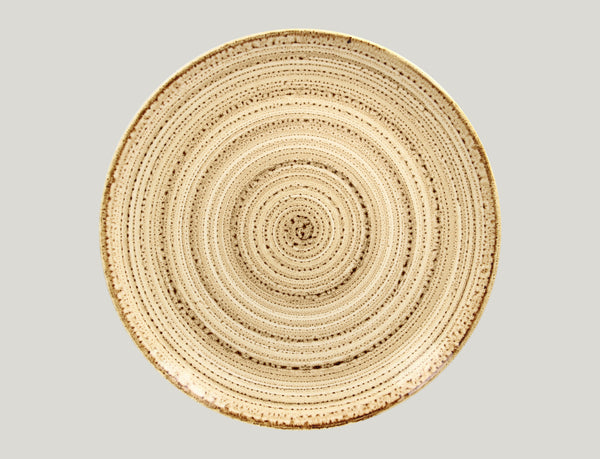 FLAT COUPE PLATE, 12.2"D, BEACH_0