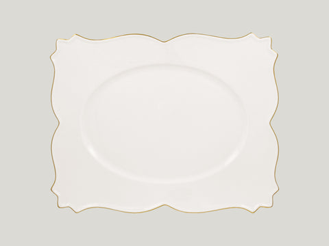 RECTANGULAR PLATE, 16.5"L, 12.8"W, IVORIS_1