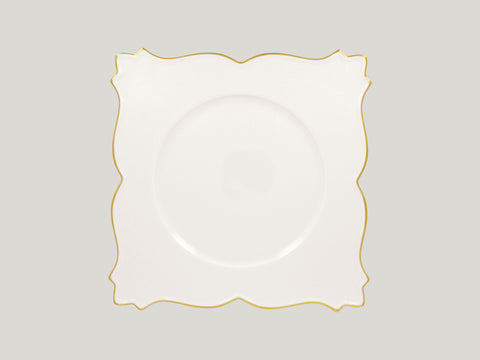 SQUARE PLATE, 13.39"L, 13.39"W, IVORIS_1
