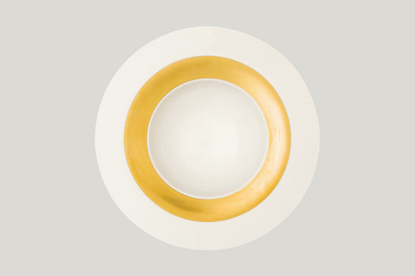 DEEP PLATE 9 1/16"  GOLDEN, IVORIS_0