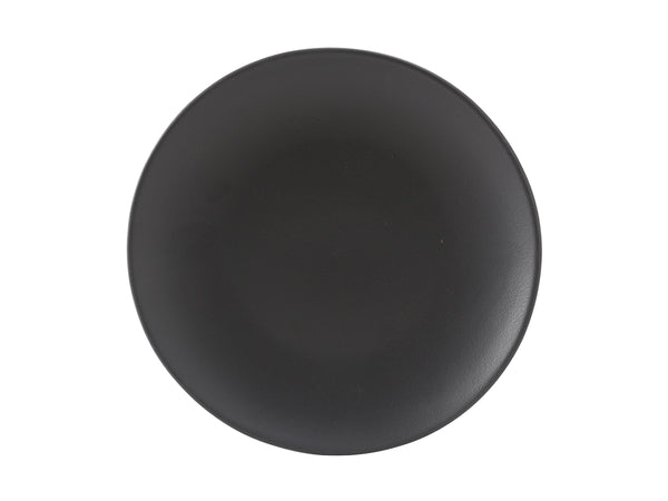 Tuxton Plate Coupe Plate 9" Zion Matte Black Coupe_0