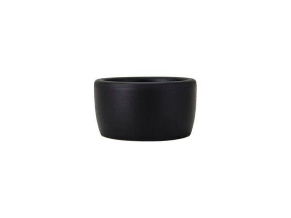 Tuxton Pipkin Ramekin 2 ½" x 1 ⅜" Zion Matte Black_0