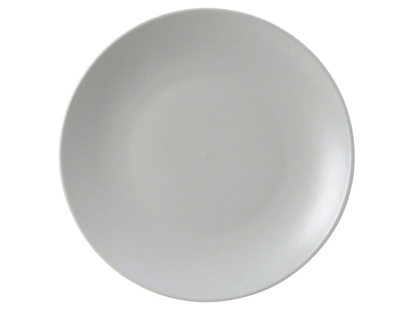Tuxton Plate Coupe Plate 11 ¾" Zion Matte Gray Coupe_0