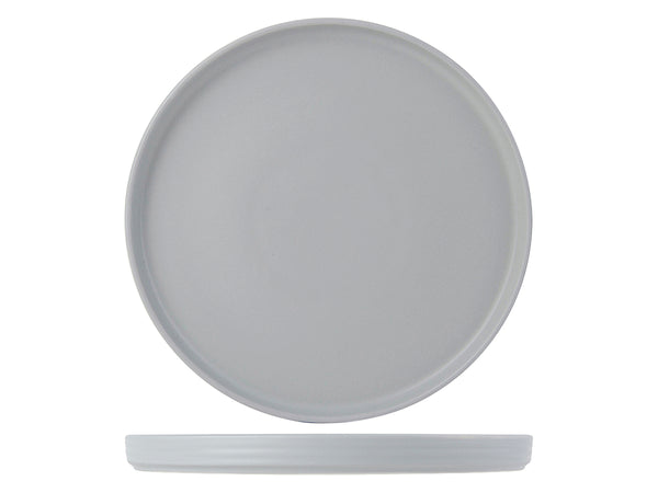 Tuxton Plate Straight Side Plate 10 ¾" x ⅞" Zion Matte Gray_0