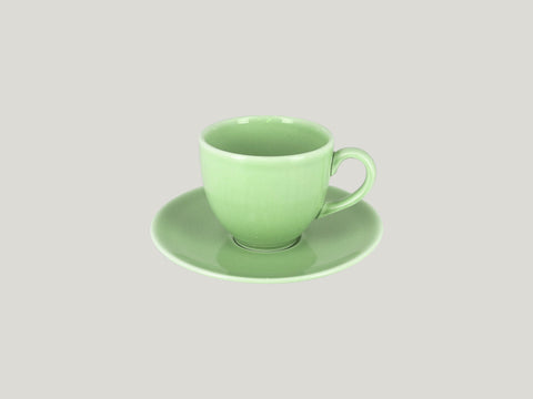 SAUCER FOR COFFEE CUP VNCLCU23/VNCLCU20, 5.9"D, GREEN_1