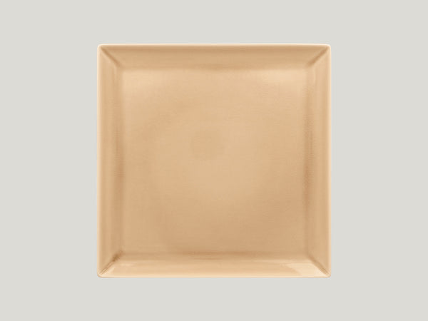 SQUARE COUPE PLATE, 10.65"L, 10.65"W, BEIGE_0