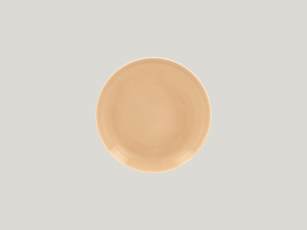 FLAT  COUPE PLATE, 7.1"D, BEIGE_0