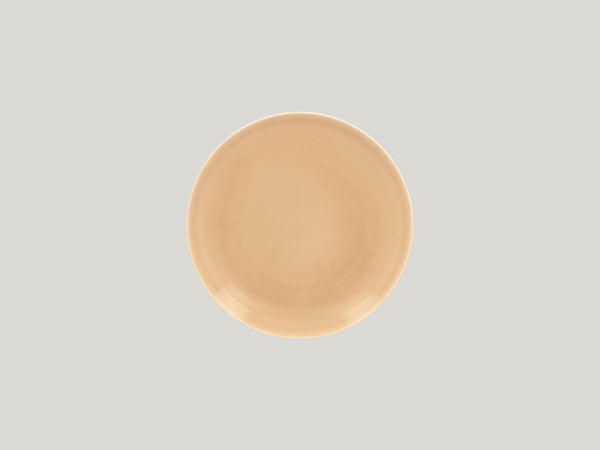 FLAT  COUPE PLATE, 7.1"D, BEIGE_0