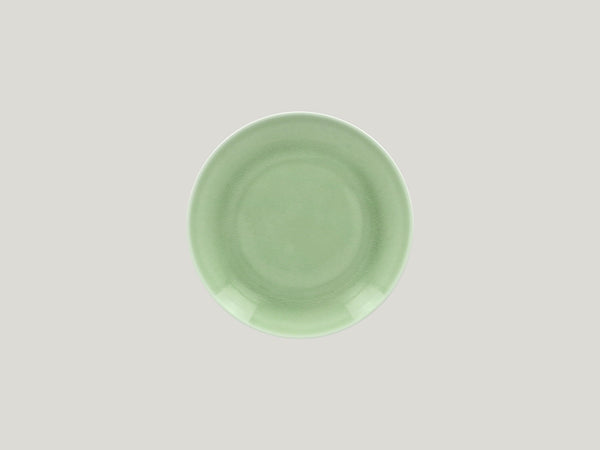 FLAT  COUPE PLATE, 7.1"D, GREEN_0